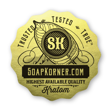 Soapkorner gold seal logo