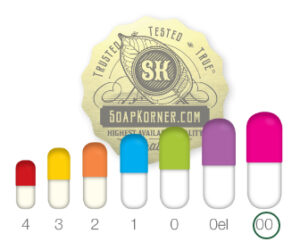 Soap Korner Kratom Capsule Size Comparison 